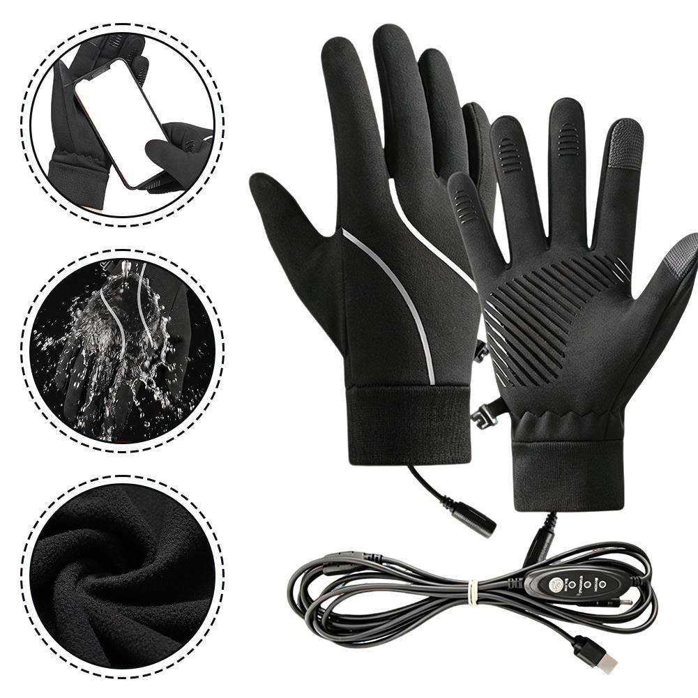 Heat Resistant Glove - Şarj Edilebilir, Isıtmalı Eldivenler: Kışlık, Polar