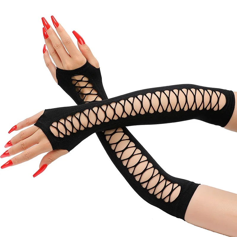 Kadınlar için Uzun Dantel Eldi - Fingerless Glove Knit incelemesi ve fiyatı