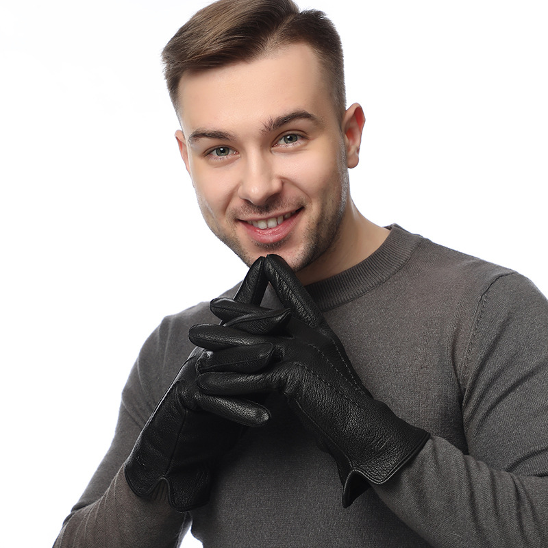 Erkekler için yapay deri, içi  - Wool Glove Lined incelemesi ve fiyatı