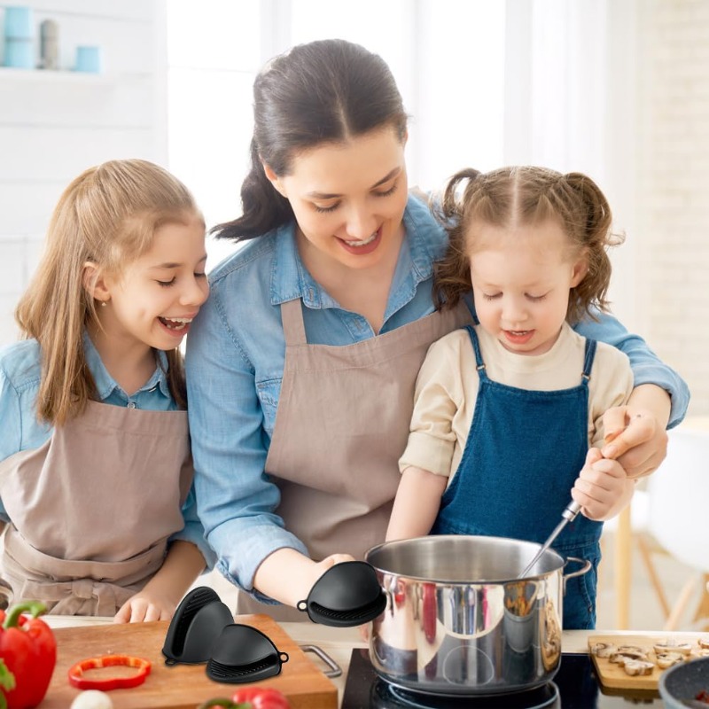 Mikrodalga Fırınlar için 1 Çif - Oven Mitt Silicone incelemesi ve fiyatı