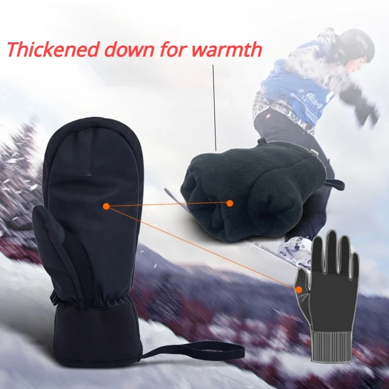 Kışlık Kayak Eldivenleri Su Ge - Ski Glove Waterproof incelemesi ve fiyatı